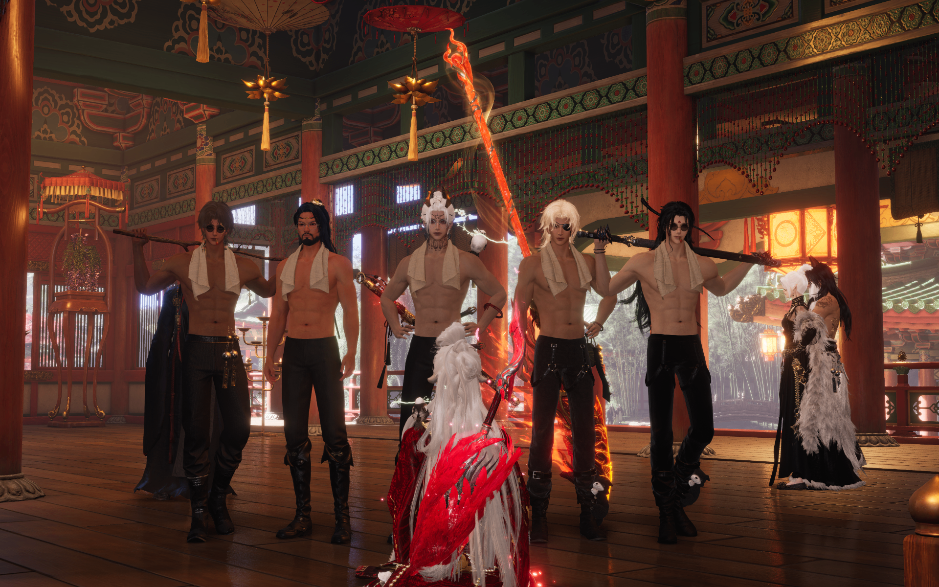 Banquet Hall Portrait