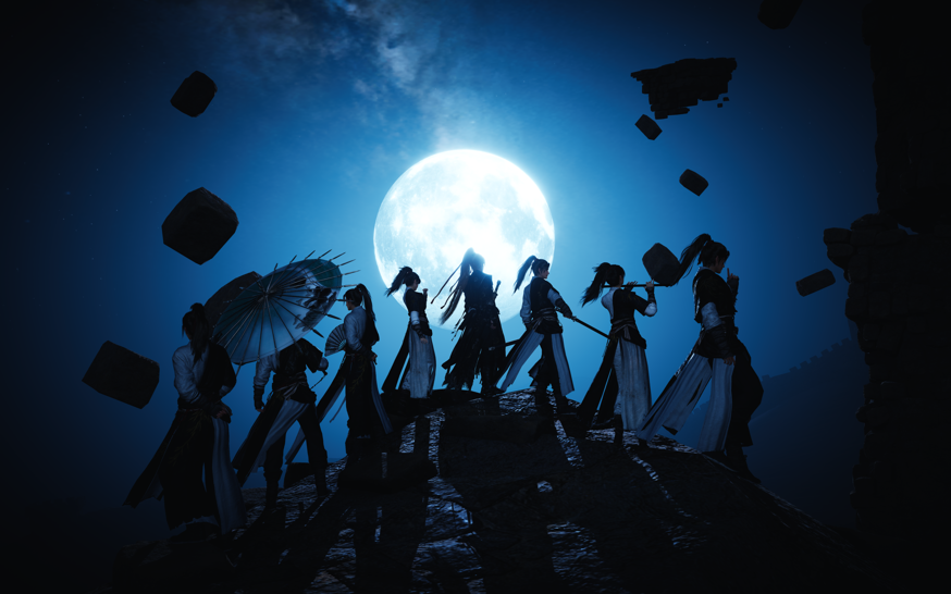 Moonlit Assembly