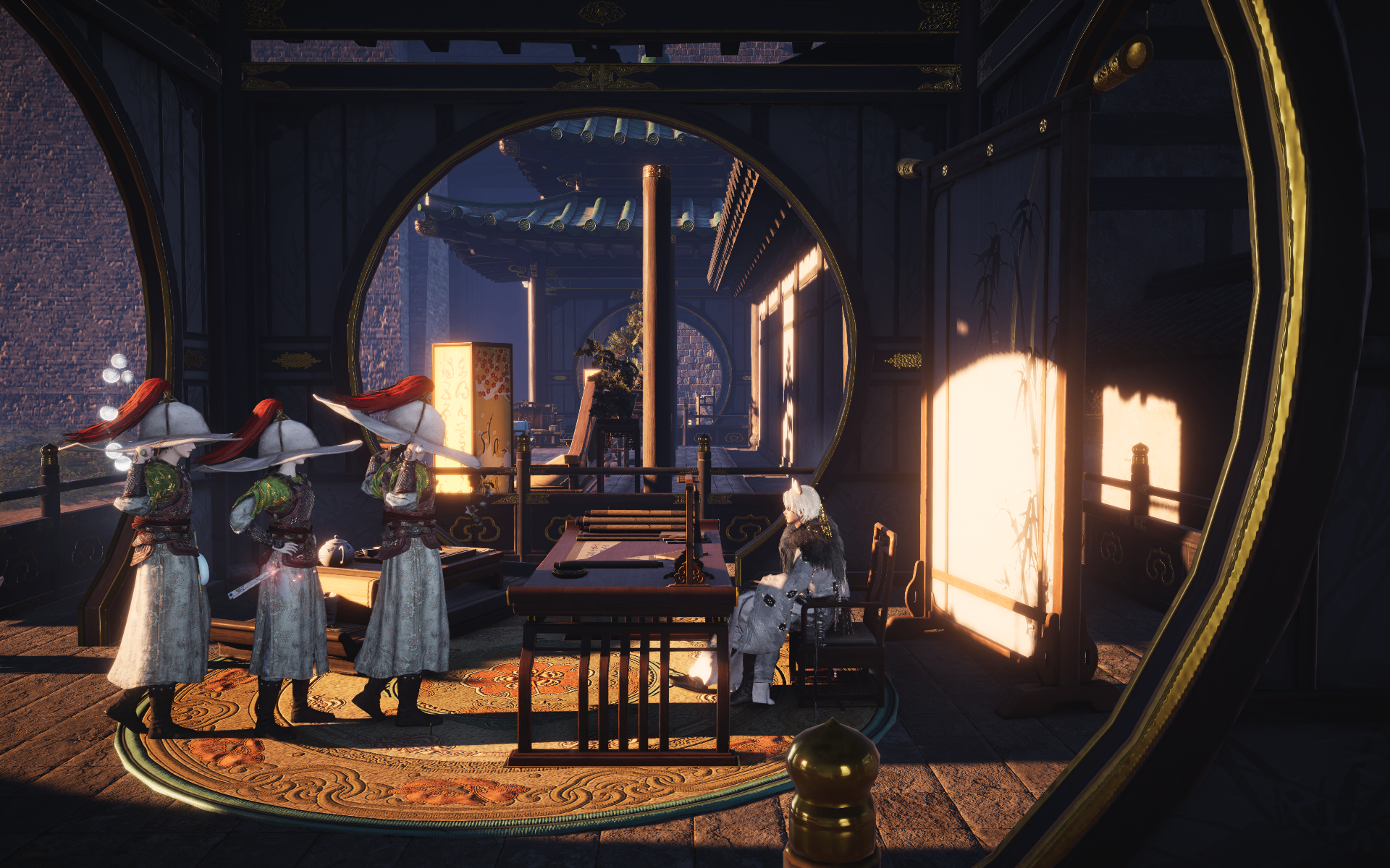 Moon Gate Audience